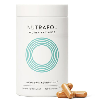 Nutrafol Women's Balance Hair Growth Supplements, Clinically Proven for Visibly Thicker Hair and Scalp Coverage